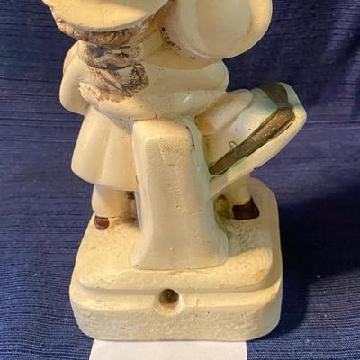1950s Vintage Chalk Ware Bride and Groom