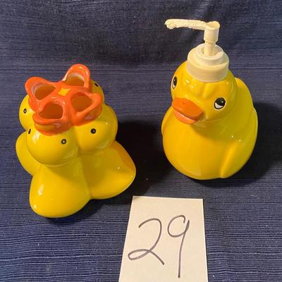 1998 Duck Bathroom Set