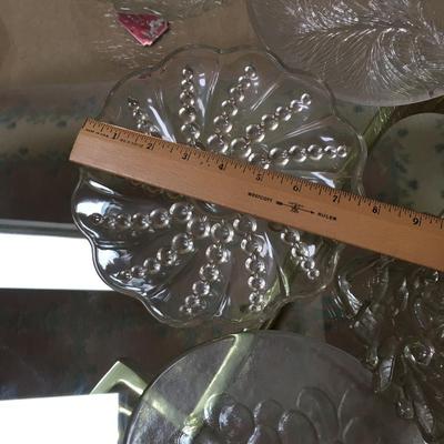8 Assorted Clear Glass collection