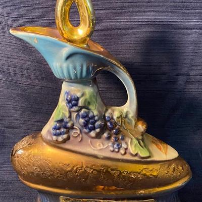 1977 Beams 185 Month Grape Cluster Decanter