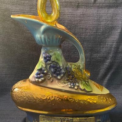 1977 Beams 185 Month Grape Cluster Decanter