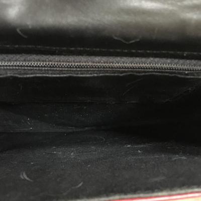 1980's leather purse with strap
