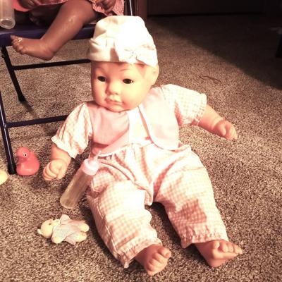 TWO LIFE LIKE BABY DOLLS