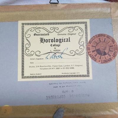Tower Bridge signed L. Kersh of London Bridge assemblage watches