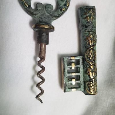 Vintage corkscrew  Shaped like skeleton key