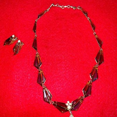 Vintage Necklace and earrings