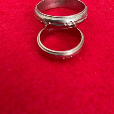 14 kT gold wedding Bands