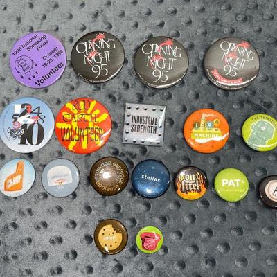 Various buttons