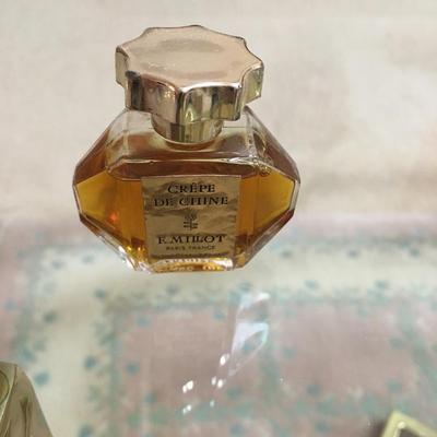 Vintage crepe de chine F. Millot perfume