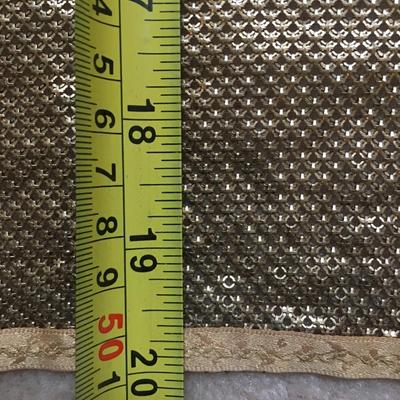 vintage Whiting and Davis chainmail halter top
