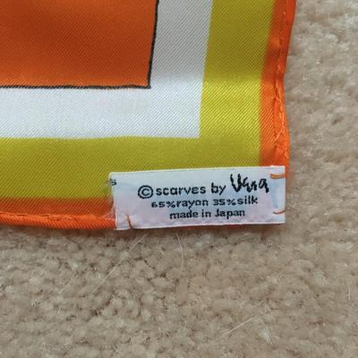 Vintage vera abstract scarf