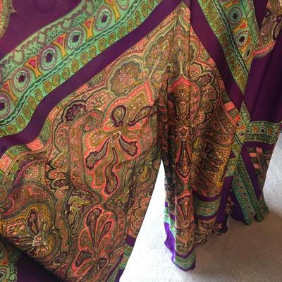 Funky halter top palazzo pant jumpsuit