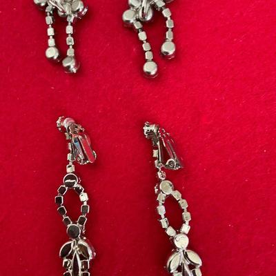 Vintage clip-on earrings