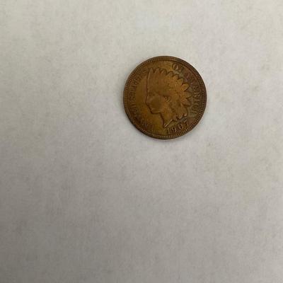 1907 Indian Head Cent