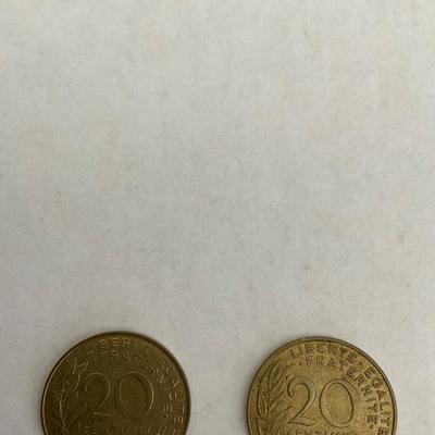 Two Foreign coins