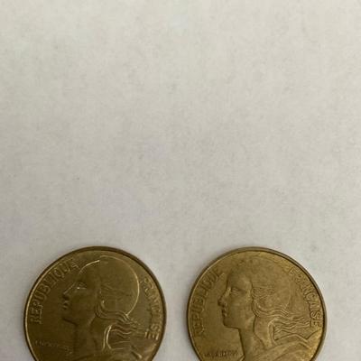 Two Foreign coins