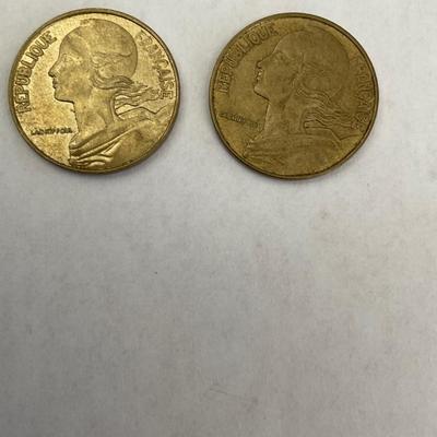 Two Foreign coins