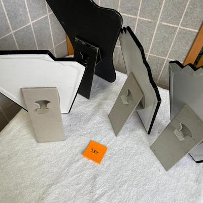 Tall Flocked Necklace Displays