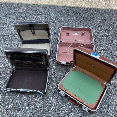 Lot 148 - Set of 4 Briefcases and Suitcases