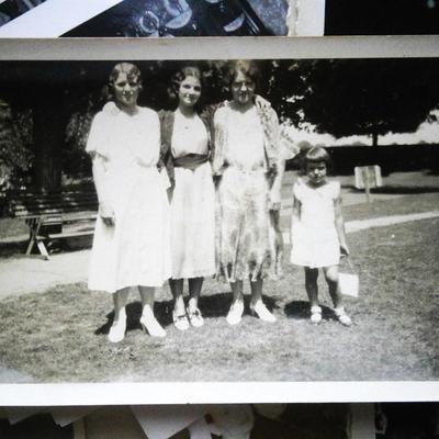 Large Lot of Old Family Photos