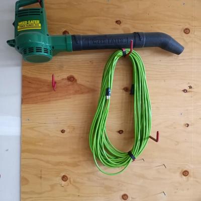 ELECTRIC WEED EATER LEAF BLOWER 2510 AND EXTENTION CORD