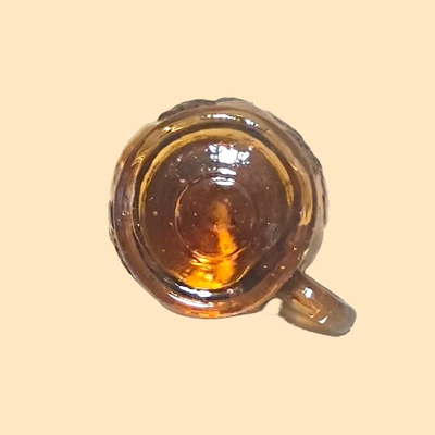 Vintage Miniature Finger Oil Lamp