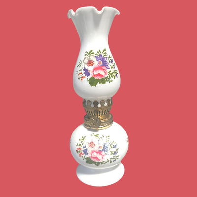 Vintage Miniature Oil Lamp