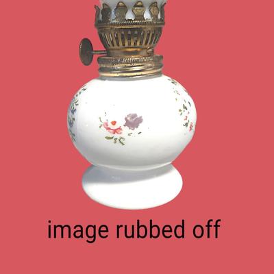 Vintage Miniature Oil Lamp