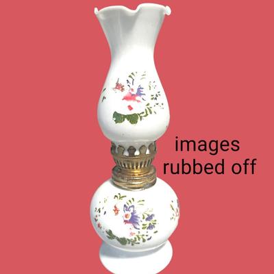 Vintage Miniature Oil Lamp