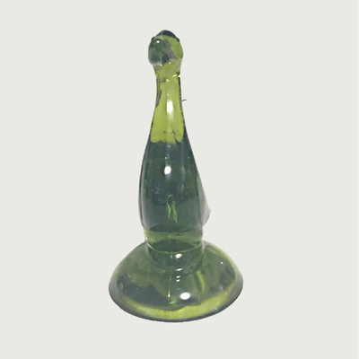 Vintage Viking Glass Duck