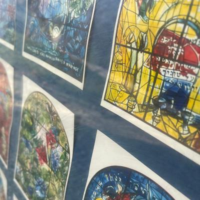 Lot 157 - Marc Chagall "The 12 windows of Jerulalem" Wall Art