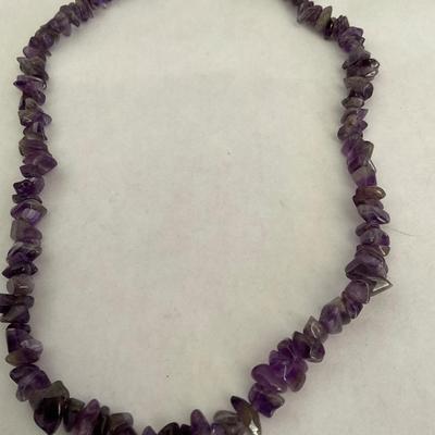 Amethyst Necklace.