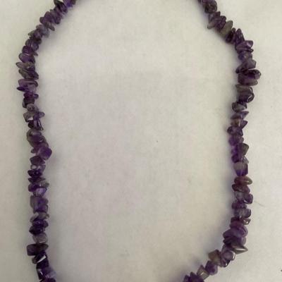 Amethyst Necklace.