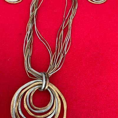 Chicoâ€™s Necklace and Earrings