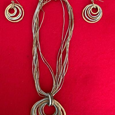 Chicoâ€™s Necklace and Earrings