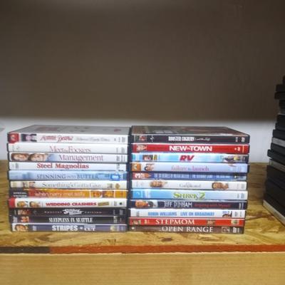 VARIETY OF DVD MOVIES
