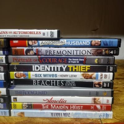 DVD MOVIES AND ONE BLURAY