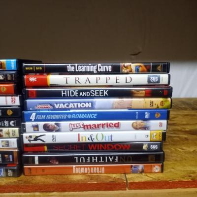 ONE BLURAY AND DVD MOVIES