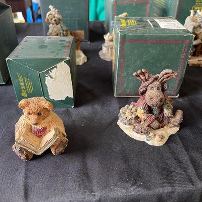 Lot 168 - 12 Boyds Bear Collection with boxes