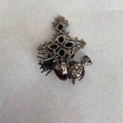 Sterling Silver Necklaces and Pin.