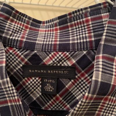 Menâ€™s Flannel & Plaid Button Down Shirts, Size XL/2X (LC- HS)