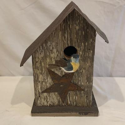 Birdhouse & Bird Figurines (LR-HS)