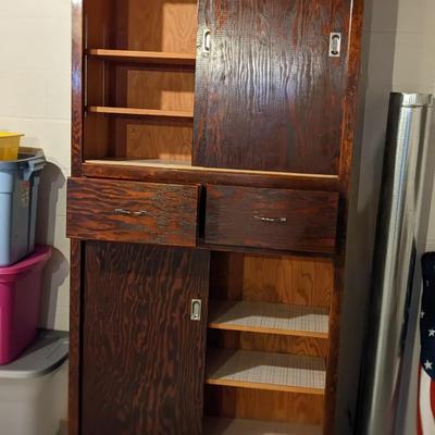 Nice Hardwood Cabinet