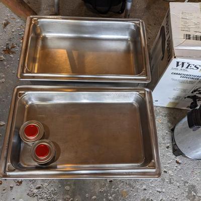 2 Full Size Chafing Pans