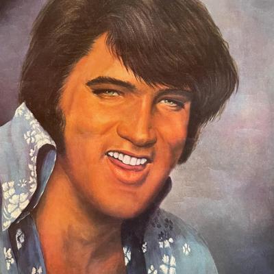 Loxi Sibley painting of Elvis