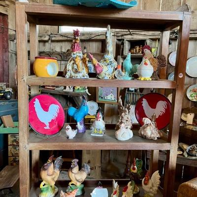 Vinage Ceramic Chickens