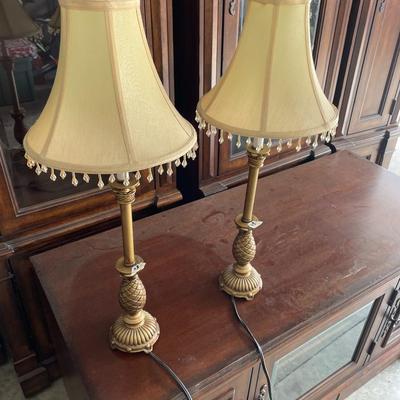Pair of Pineapple Lamps - Lot 23