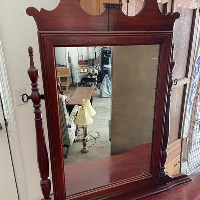 Mahogany  Dresser with Mirror - Lot 28