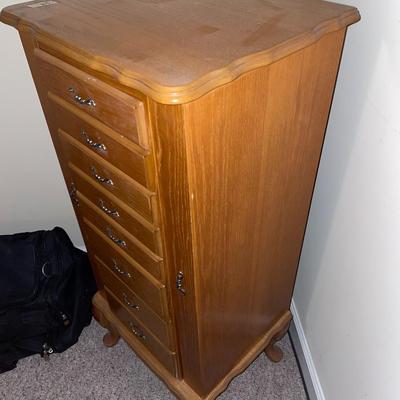 Oak Jewelry Box - Lot 54