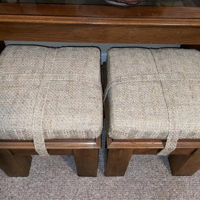 Table with 2 Stools - Lot 58